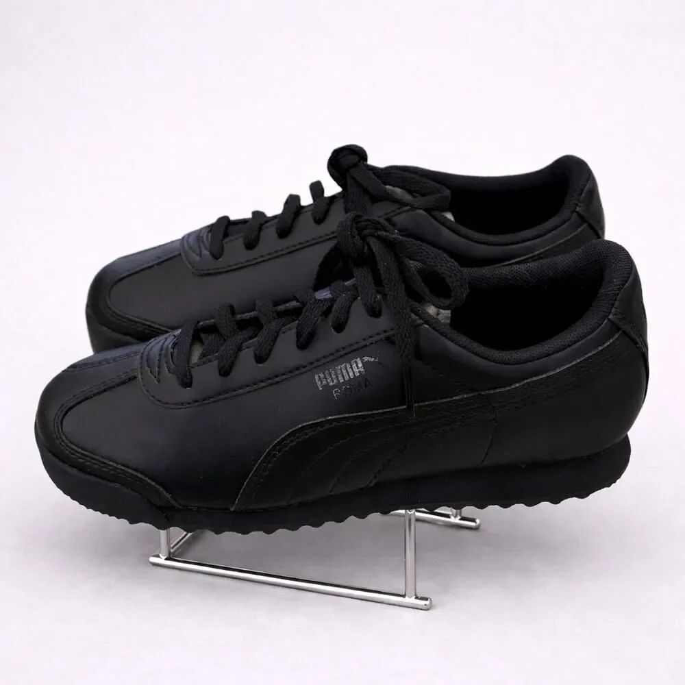 New Puma Roma Basic PS Black Kids 361594-12 Sneakers 2C